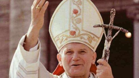 Pope St. John Paul II spoke out against all forms of socialism, including democratic socialism