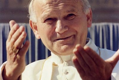 John Paul II was the first of the three modern popes to shape catholic social teaching.