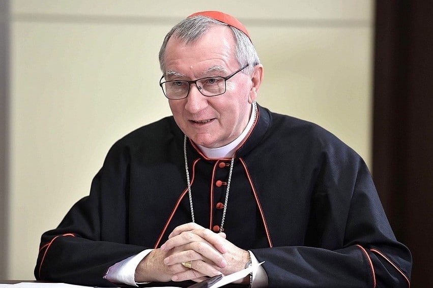 Cardinal Parolin, Vatican Secretary of State, attends one of the CAPP events.