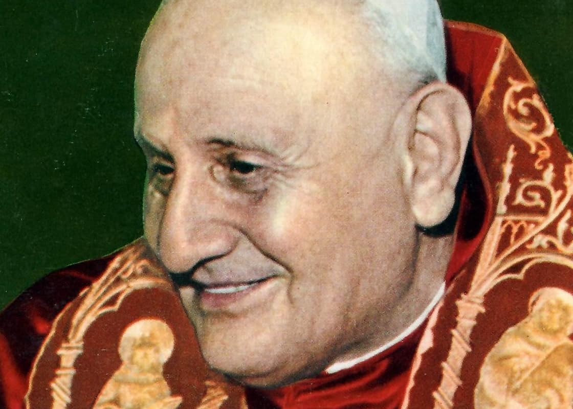 Pope St. John XXIII convened the second Vatican Council and furthered Catholic social teaching.