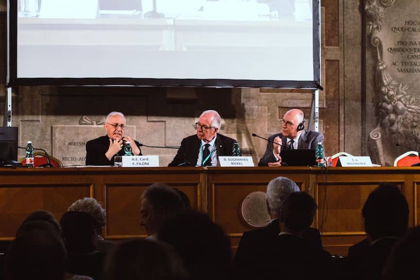 CAPP International Conference at the Vatican where CAPP members, world leaders, and clergy discusses Catholic social teaching.