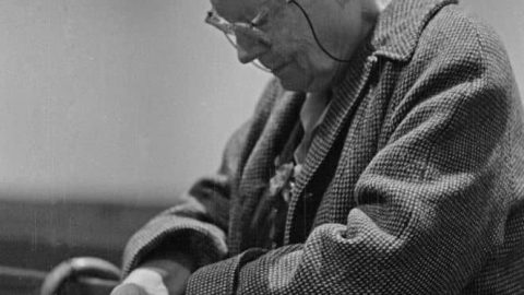 Catholic Worker, New York City 1973. Dorothy Day morning mass and prayers