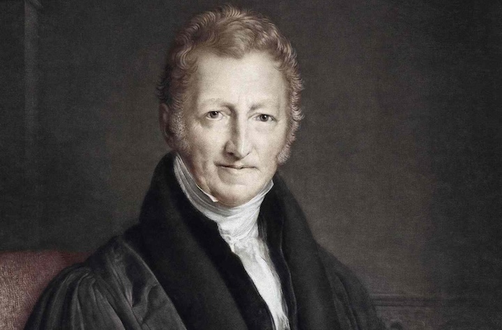 Thomas Malthus, in the late 18th century, treated humans as merely consumers of resources, not as creators of solutions.